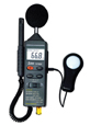 ZI-7820 4 en 1: temperatura + lux + dB + humedad